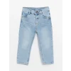 LCW Kids İNDİGO Beli Ayarlanabilir Erkek Bebek Jean Pantolon