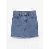 LCW Kids MAVİ Kız Çocuk Jean Etek