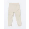 LCW Kids BEJ Beli Lastikli Erkek Çocuk Jogger Pantolon