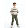 LCW Kids HAKİ Beli Lastikli Erkek Çocuk Jogger Pantolon