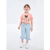 LCW Kids İNDİGO Beli Lastikli Kız Bebek Jean Pantolon