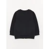 LCW Kids LACİVERT Kolej Yaka Uzun Kollu Basic Erkek Bebek Fermuarlı Sweatshirt