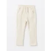 LCW Kids BEJ Beli Lastikli Erkek Bebek Pantolon