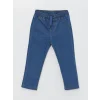 LCW Kids İNDİGO Beli Lastikli Basic Erkek Bebek Jean Pantolon