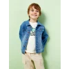 LCW Kids İNDİGO Erkek Bebek Jean Ceket