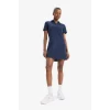 Defacto D9319 Lacivert DeFactoFit Standart Fit Polo Yaka Pike Kısa Kollu Mini Sporcu Elbise