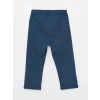 LCW Kids EKRU Polo Yaka Kısa Kollu Çizgili Erkek Bebek Tişört ve Pantolon 2li Takım
