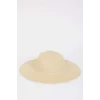 Defacto M8818 Bej Kadın Hasır Şapka