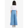 Defacto D7102 Mavi Kız Çocuk Culotte Geniş Paça Jean Pantolon