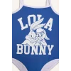 Defacto E0238 Mavi Kız Çocuk Looney Tunes Penye Mayo