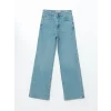 LCW Jeans Indigo Wideleg Kadın Jean Pantolon