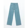 LCW Jeans Indigo Wideleg Kadın Jean Pantolon