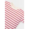 Defacto E5730 Kırmızı Kız Bebek 2li Takım Çizgili Uzun Kollu Tişört İspanyol Paça Tayt