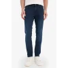 Defacto E8200 İndigo Pedro Slim Fit Dar Kalıp Normal Bel Dar Paça Jean Pantolon