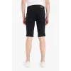Defacto E4009 Siyah Slim Fit Dar Kesim Jean Bermuda Şort