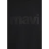 Mavi 0611807-900 Mavi Logo Baskılı Siyah Tişört