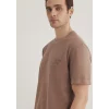 Mavi 0612218-70387 Kahverengi Basic Tişört