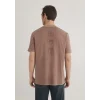 Mavi 0612218-70387 Kahverengi Basic Tişört
