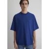 Mavi 0611931-70722 Bisiklet Yaka Mavi Basic Tişört