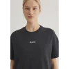 Mavi 1612518-70087 Mavi Logo Baskılı Antrasit Tişört