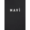 Mavi 1612518-70087 Mavi Logo Baskılı Antrasit Tişört