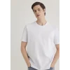 Mavi 0610252-620 Stretch Beyaz Basic Tişört