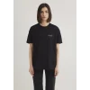 Mavi 1611309-900 Mavi Logo Baskılı Siyah Tişört