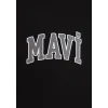 Mavi 0611714-900 Mavi Logo Baskılı Siyah Tişört
