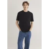 Mavi 066248-900 Cep Detaylı Siyah Tişört