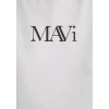 Mavi 1611594-620 Mavi Logo Baskılı Beyaz Tişört