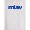 Mavi 067153-620 Miav Baskılı Beyaz Tişört