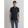 Mavi 062373-28417 Yaka Detaylı Lacivert Polo Tişört