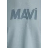 Mavi 066846-70838 Mavi Logo Baskılı Mavi Tişört