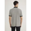 Mavi 0611843-70055 Mavi Black Çizgili Polo Tişört