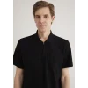 Mavi 0612525-900 Yarı Fermuarlı Siyah Polo Tişört