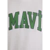 Mavi 0611711-620 Mavi Logo Baskılı Beyaz Tişört