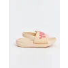 LCW STEPS Pembe Baskılı Kız Bebek Sandalet