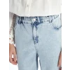 LCWAIKIKI Classic Indigo Beli Lastikli Slim Fit Kadın Jean Pantolon