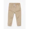 LCW Kids Bej Beli Lastikli Basic Erkek Bebek Jogger Pantolon