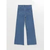 LCW Jeans Indigo Wideleg Kadın Jean Pantolon