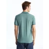 LCWAIKIKI Classic Yeşil Polo Yaka Kısa Kollu Pike Erkek Tişört
