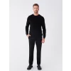 LCWAIKIKI Classic Siyah Standart Kalıp Erkek Chino Pantolon