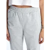 XSIDE Gri Kadın Beli Lastikli Düz Jogger Eşofman Altı