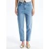 LCW Jeans Indigo Mom Fit Kadın Jean Pantolon