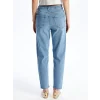LCW Jeans Indigo Mom Fit Kadın Jean Pantolon