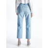 LCW Jeans Indigo Straight Fit Kadın Jean Pantolon