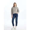 LCW Jeans Indigo Mom Fit Kadın Jean Pantolon