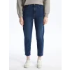 LCW Jeans Indigo Mom Fit Kadın Jean Pantolon