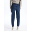 LCW Jeans Indigo Mom Fit Kadın Jean Pantolon