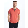 LCWAIKIKI Classic Turuncu Polo Yaka Kısa Kollu Pike Erkek Tişört